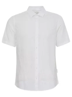 CASUAL FRIDAY White Linen Short Sleeve Shirt XXL 9 CASUAL FRIDAY White Linen Short Sleeve Shirt XXL -The Sleek Ward Sales tuc144228661 White R Z004A