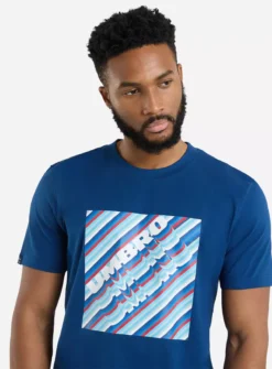UMBRO Gradient Box Tee L 8 UMBRO Gradient Box Tee L -The Sleek Ward Sales tuc144251474 Blue R Z004A