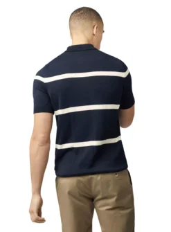 BEN SHERMAN Argyle Stripe Polo XL 8 BEN SHERMAN Argyle Stripe Polo XL -The Sleek Ward Sales tuc144421381 Navy R Z003A