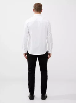 FRENCH CONNECTION Dobby Texture Shirt XXL -The Sleek Ward Sales tuc144494652 White R Z003A 1