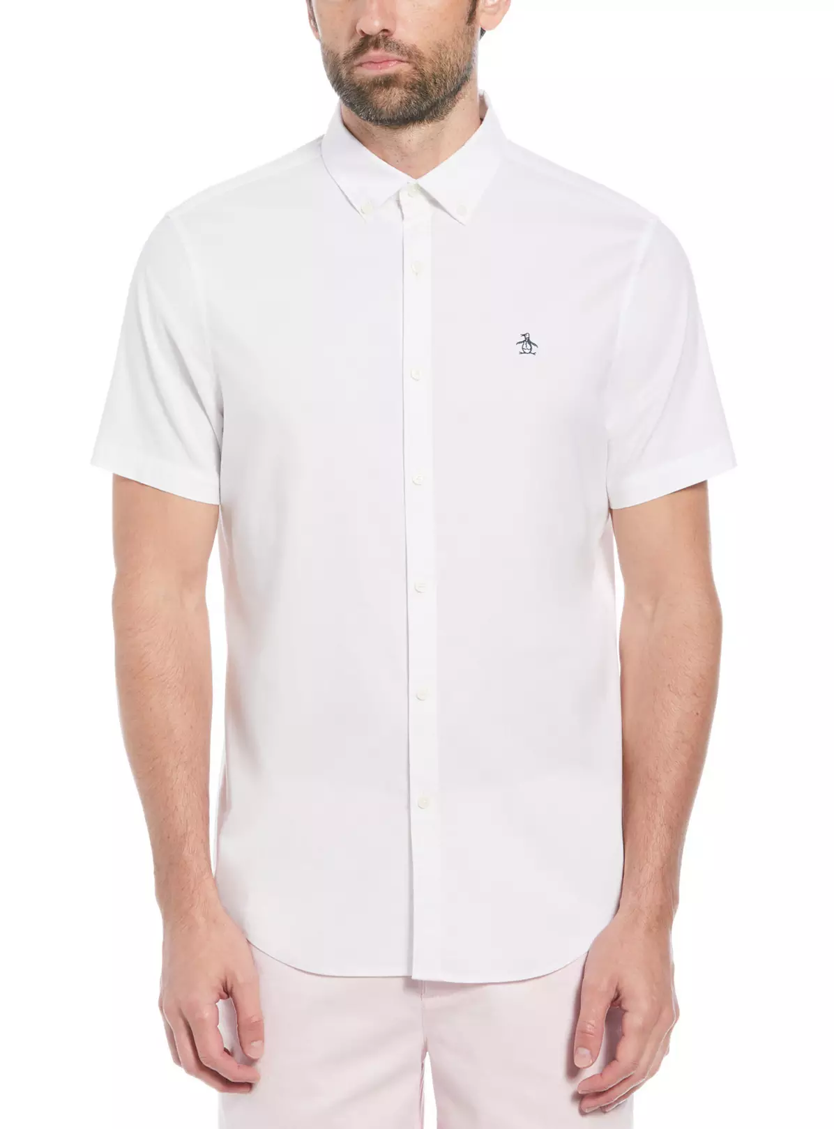 ORIGINAL PENGUIN Short Sleeve Oxford Stretch Shirt XXL 3 ORIGINAL PENGUIN Short Sleeve Oxford Stretch Shirt XXL