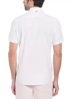 ORIGINAL PENGUIN Short Sleeve Oxford Stretch Shirt XXL 7 ORIGINAL PENGUIN Short Sleeve Oxford Stretch Shirt XXL -The Sleek Ward Sales tuc144524735 White R Z002A