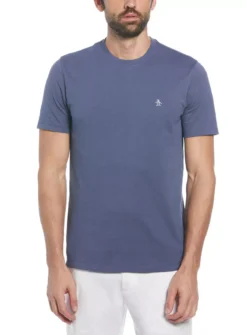 ORIGINAL PENGUIN Pin Point Embroidered Tee S -The Sleek Ward Sales tuc144524807 Indigo R Z001A