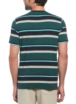 ORIGINAL PENGUIN Striped Tee Shirt XXL 7 ORIGINAL PENGUIN Striped Tee Shirt XXL -The Sleek Ward Sales tuc144525789 Navy R Z002A