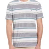 ORIGINAL PENGUIN Striped Tee Shirt M -The Sleek Ward Sales tuc144525869 White R Z001A