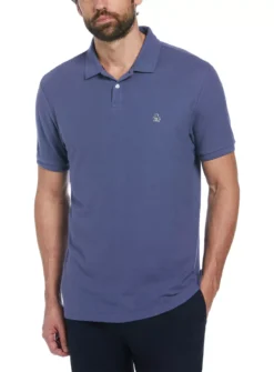 ORIGINAL PENGUIN Daddy Pique Polo XL -The Sleek Ward Sales tuc144530351 Indigo R Z001A